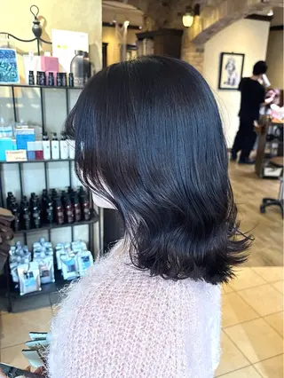 カラー Ly hair / nanoha🤍のヘアスタイル