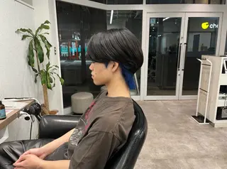 ショート カラー メンズ 🍓艶髪/艶カラー ハイトーン/しんたにのヘアスタイル