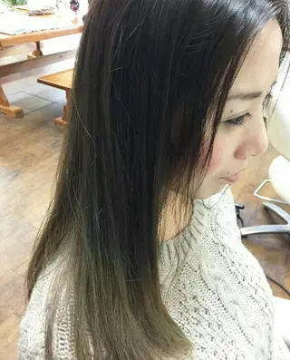 ロング カラー パーマ ヘアーズ　ゼロ所属・❤️ヘアーズ ゼロ❤️のヘアスタイル