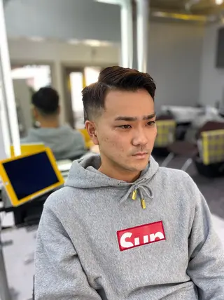 メンズ 断髪刈舞所属・大月 優汰のヘアスタイル