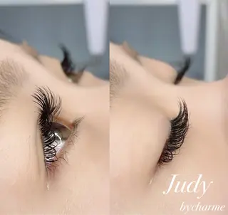 マツエク・マツパ Judy by charmeのマツエク・マツパデザイン