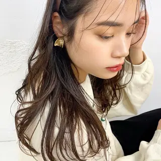 ロング カラー Sana / 韓国ヘア / カラーのヘアスタイル