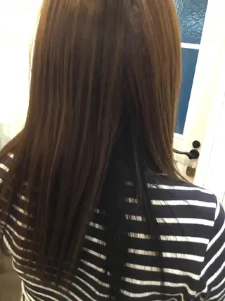 ロング カラー 金崎 新吾のヘアスタイル
