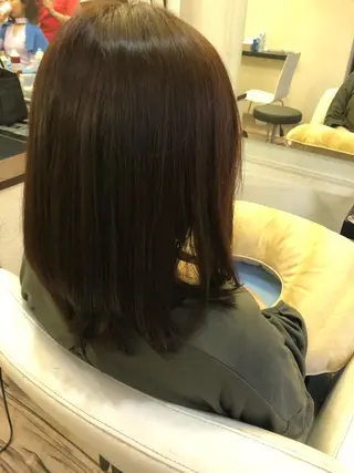 ミディアム 髪質改善Anella /美髪師/大島正和のヘアスタイル