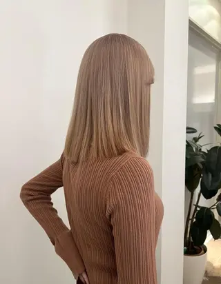 ミディアム カラー 名古屋美容院 / keinaのヘアスタイル