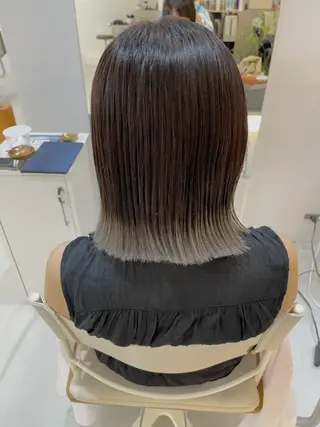 ミディアム 柴田泰秀sotti. 髪質改善/ブリーチのヘアスタイル