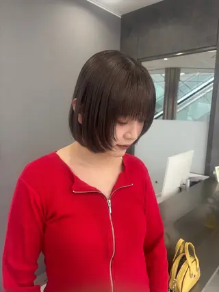 ショート カラー ヘアアレンジ ミルクティー/ピンク カラー/ みう🎀のヘアスタイル