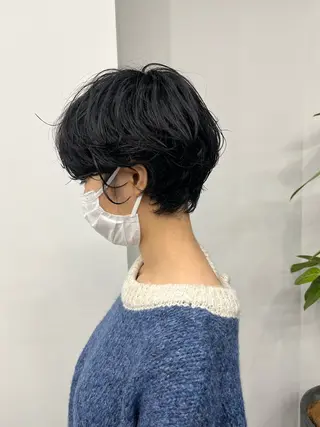 ショート 門崎未依/レイヤー/ メンズカット🪿🌼のヘアスタイル