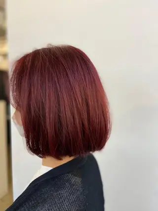 ミディアム カラー La Bonheur hair etoile所属・SAITO YUTAのヘアスタイル