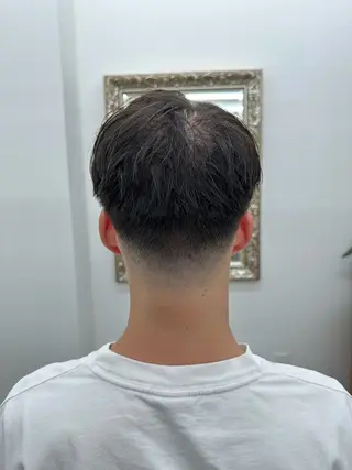 ショート パーマ メンズ ボブ ショート 髪質改善  相澤晃希のヘアスタイル