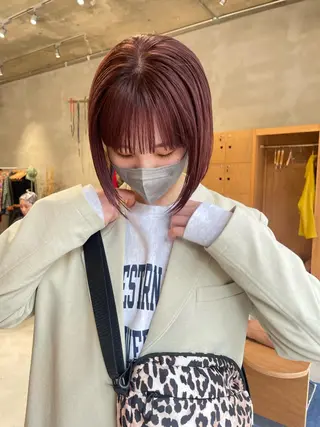 カラー wewe: momoeのヘアスタイル