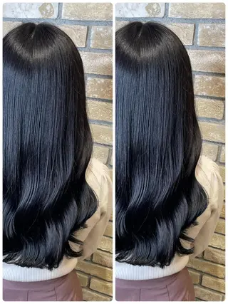 ロング カラー 🌟透明感カラー 🌟松岡勇輝のヘアスタイル