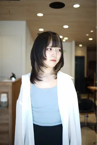 カラー デザイン/レイヤー/ yuan⟡.·のヘアスタイル