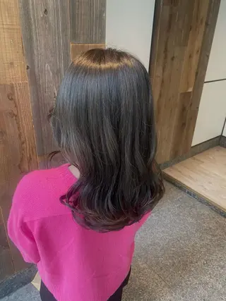 ミディアム カラー 🍑 モモカ🍑のヘアスタイル