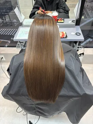 ロング 茶谷 沙穂のヘアスタイル