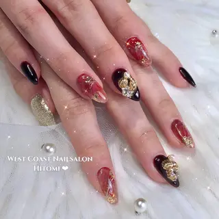 ネイル west coast スカルプ専門店のネイルデザイン