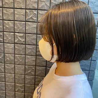 ショート カラー 舟橋 りんかのヘアスタイル