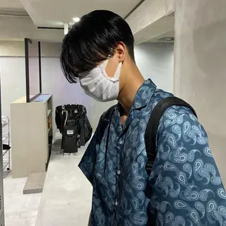 メンズ yuna/ボブカット /ハイトーンカラーのヘアスタイル