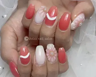 ネイル Gloss nail ジェル&長さだし専門のネイルデザイン