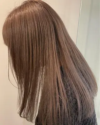 ロング カラー 岡部 ひな/銀座のヘアスタイル