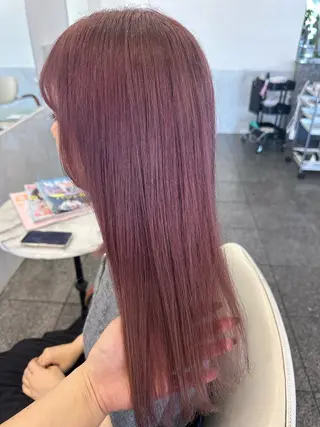 カラー 町田 里奈のヘアスタイル