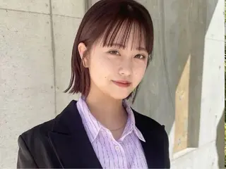 ショート カラー 透明感カラーと映画 美容師/yujiのヘアスタイル