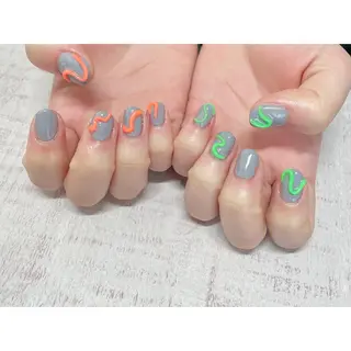 ネイル 𖡼 yumenoのネイルデザイン