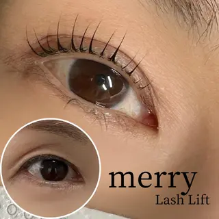 マツエク・マツパ merry Lash Liftのマツエク・マツパデザイン