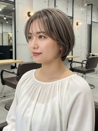 ショート 似合わせボブ✖️ 韓国レイヤー✨小関のヘアスタイル