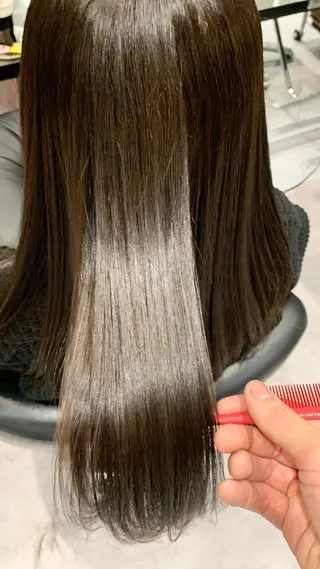 ロング カラー パーマ 🌈艶髪/髪質改善 新宿itouのヘアスタイル