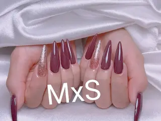 ネイル MxS Nail(長さだし/フィルイン/マグネット/韓国ネイル/ワンホンネイル/ワンカラー)所属・MxS リィリィのネイルデザイン
