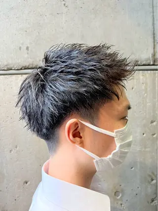 ショート メンズ 五十嵐 圭音のヘアスタイル