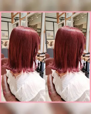 ミディアム カラー [Lil by  JIL BLAN]所属・田中 孝征のヘアスタイル