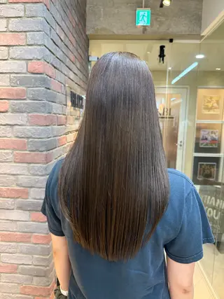 ロング 吉川 慶斗のヘアスタイル