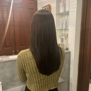ロング カラー 高原 優のヘアスタイル