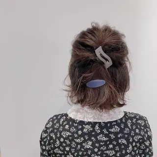 ヘアアレンジ 推しカラー🎨横浜 ブリーチ/ yuaのヘアスタイル