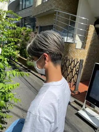 カラー メンズ 韓国ヘア🫧艶カラー 🫧髪質改善/オオヤのヘアスタイル