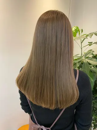 セミロング カラー 中目黒🌼 🌼ハナのヘアスタイル