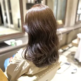 ミディアム カラー 🫧Lee十三🫧 濱平ももかのヘアスタイル