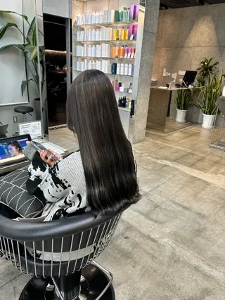 ロング カラー 🌷艶感カラー🌷 富施 優花のヘアスタイル