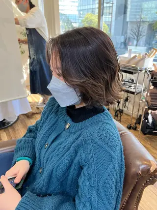 ショート 染矢 優希のヘアスタイル