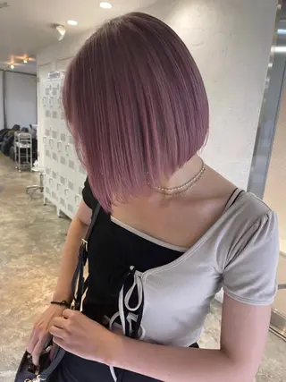ミディアム カラー fifth神宮前 HIN★T★のヘアスタイル