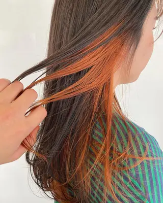 ロング カラー ness ネスのヘアスタイル