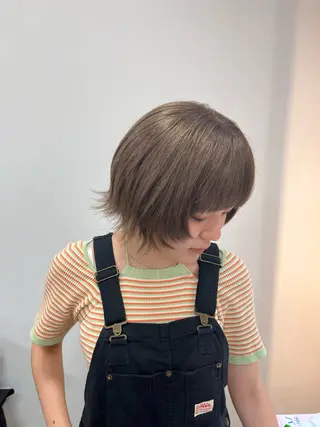 カラー やまもと ほなみのヘアスタイル