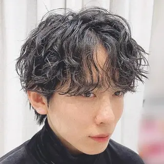 パーマ メンズ メンズ縮毛矯正 ♠️店長下平隼人のヘアスタイル