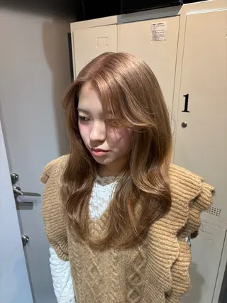 ロング カラー 🌿練習モデル募集 🫧🕊️Merakのヘアスタイル