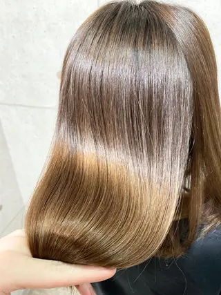 ミディアム カラー パーマ ヘアアレンジ RecheRche【池袋】所属・👑指名率No.1 👑坂口飛翔のヘアスタイル