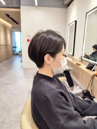 ショート Lond profil 浦和所属・【似合わせ・レイヤー ・パーマ】海気のヘアスタイル