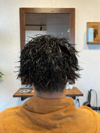 ショート パーマ メンズ 🌞谷川 幸也🌞のヘアスタイル