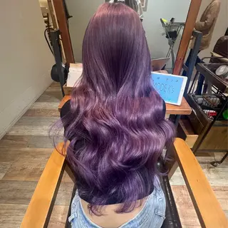 ロング カラー 艶髪／シールエクステ 🌻ノゾミ🌻のヘアスタイル